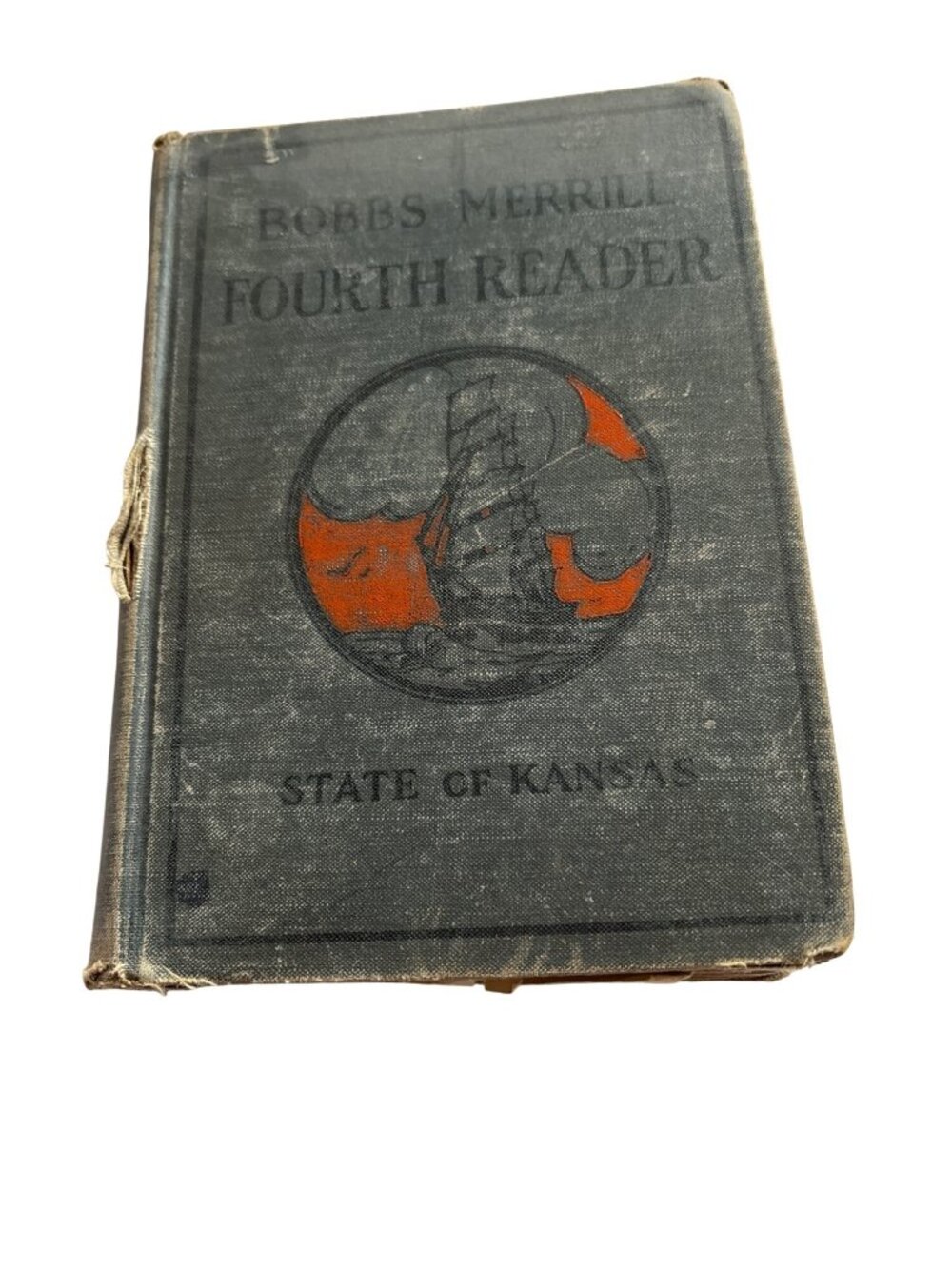 Bobbs Merrill Fourth Reader 1924 Hardcover Educational Book